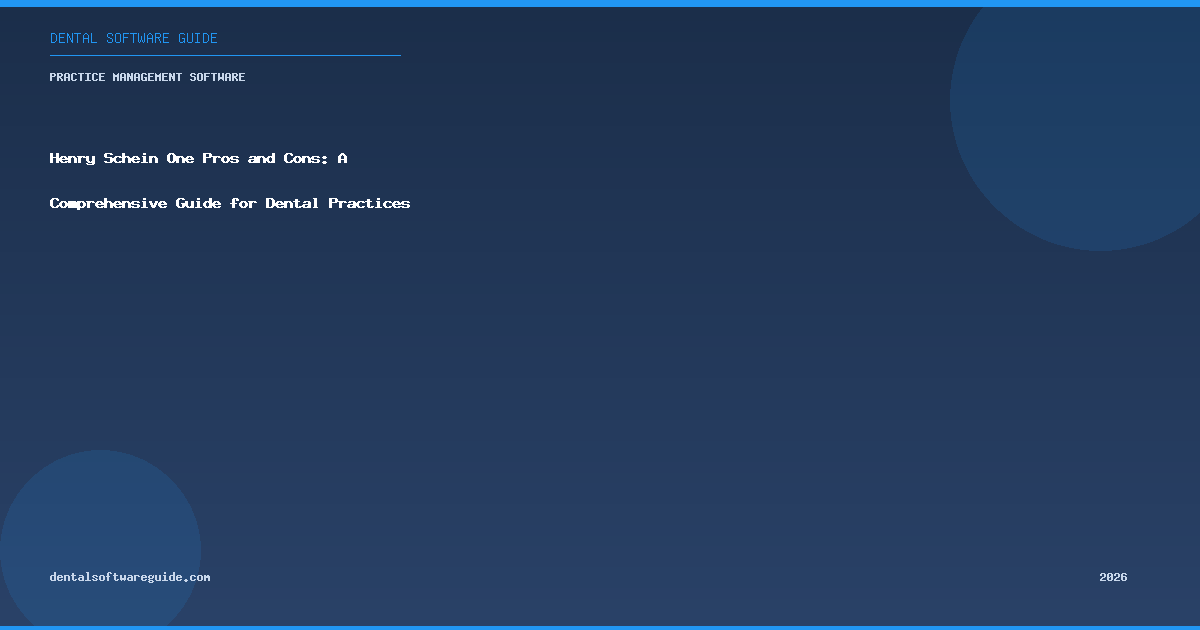 Dental Software Guide