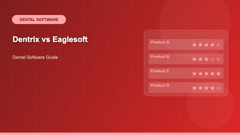 Dentrix vs Eaglesoft: Comprehensive Comparison for Dental Practices - Dental Software Guide