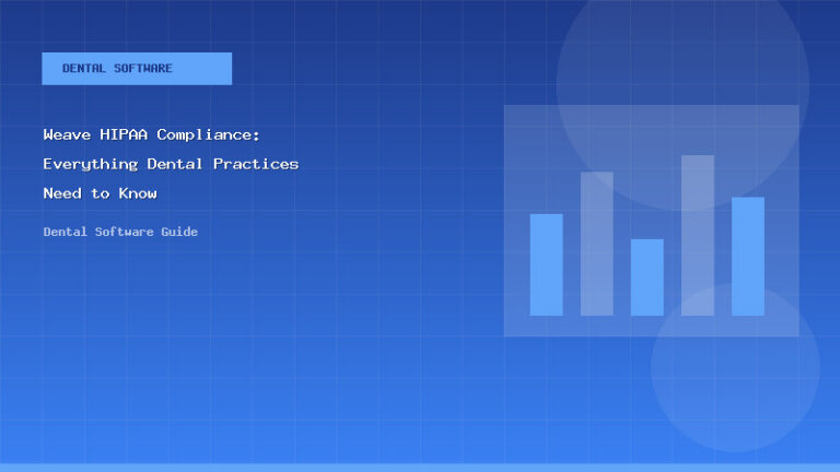 Weave HIPAA Compliance: Everything Dental Practices Need to Know - Dental Software Guide
